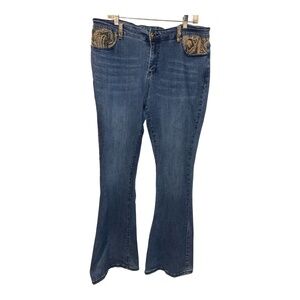Ranch Dressn Bootcut Boot Cut Stretch Jeans 22